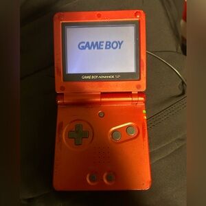 Nintendo gameboy advance SP red
